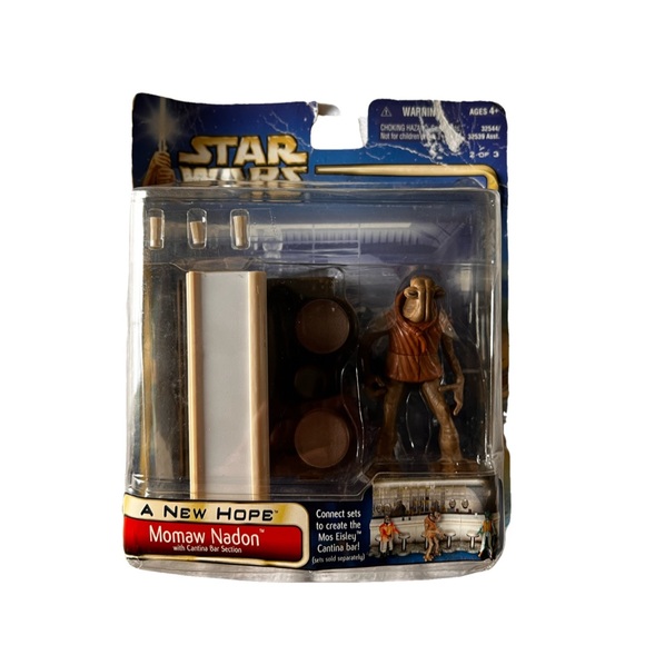 Vintage Star Wars, A New Hope, Momaw Nadon with Cantina Bar Section. - Picture 2 of 7